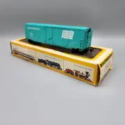 Vintage Bachmann HO Scale 1142 Penn Central PC160502 51' Box Car Model Train C-9