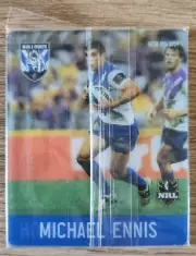 NRL 2011 Samboy Swapz Tazo ~ Michael Ennis ~ Canterbury Bulldogs ~ A 06/64