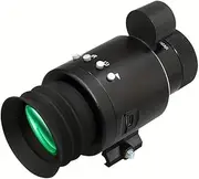 Digital Night Vision Scope - 1080P HD with 850nm IR, 10X Zoom & Adjustable Crosshair | 350m Range, 1200mAh Battery | Metal Monocular for Hunting, Fishing, Camping