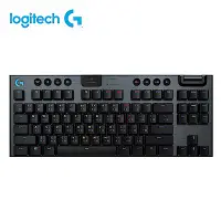 在飛比找Yahoo奇摩購物中心優惠-羅技 G913 Clicky青軸TKL遊戲鍵盤