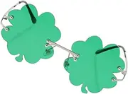 [TOGEVAL] Funny Frameless Sunglasses for Patrick's Day Irish Style Rimless Eyewear for Women Men