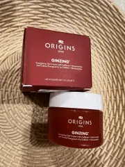 ORIGINS GINZING Energizing Gel Cream With Caffeine + Niacinamide 30ml/1oz NEW