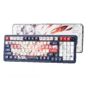 Wireless Gasket RGB Gaming Keyboard, 3-Mode Mechanical Keyboard w/Hot-Swap Socke