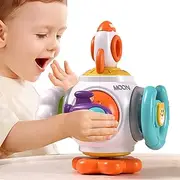 Activity Board for Toddler - Multifunctional Educational Toolfidget Board Cube | Preschool Learning Toys Compact Educational Cube for Home Kindergarten