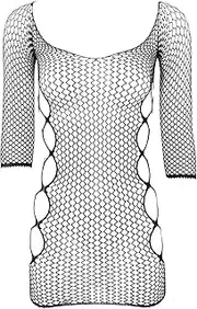 [GRRKDFQ] Women's Lingerie Sets Hollow Out Sheer Fishnet Bodystocking