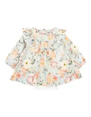 [Bebe by Minihaha] Lyla Print Overlay Dress in Multi