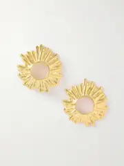 [YSSO] YSSO - Homer Gold-plated Earrings - One size One size Gold