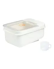 [Lock 'n' Lock] Grain/Dry Food Container With Cup 8L in Clear