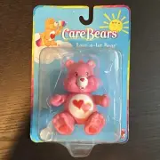 Care Bears-Love-a-lot Bear Poseable Figure 2002 - Play Along Inc. NIP