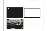 Flower,Camouflage Laptop decal Skin for 15.6" Lenovo ThinkPad P53 nontouch
