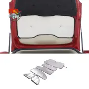 6 PCS Car Full Window Sunvisors Sun Protector Shade Kits For Fiat 500 2011-2019