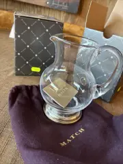 Match Pewter 1/2 Litre Glass Pitcher Set of Two 1348.0