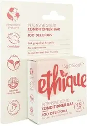 ETHIQUE Bar Conditioner Intensive Solid Too Delicious (For Very Dry Or Damaged Hair) 15g