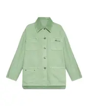 patch-pocket shirt jacket IT40,IT44,IT38,IT48,IT36,IT46 green