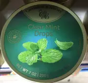 CAVENDISH & HARVEY CLEAR MINT DROPS TINS x3 HARD BOILED SWEETS CONFECTIONERY