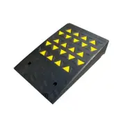 Rubber Threshold Ramp 170mmH Access Ramp Wheelchair Disability Access w/Fixings