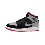 AIR JORDAN 1 MID GS "CEMENT GREY" 灰黑紅 女鞋 大童 DQ8423-006 [現貨]