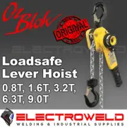 OZ Loadsafe Chain Lever Hoist Block Pulley Ratchet Lifting Girder 0.8T - 9T Ton