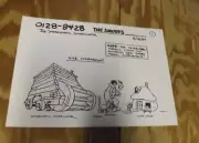 Smurfs Apx 100 pages Model Sheets Xerox 1984B