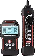 NF-8209S POE Wire Checker LCD Display Measure Length LAN Cable Cat5 Cat6 LAN Test Network Tool Scan Cable Wiremap Tester