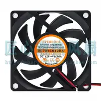 在飛比找ETMall東森購物網優惠-EVERCOOL EC7015H12BA DC 12V 0.