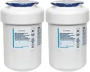 Refrigerator Water Filter Refrigerator Water Purifier，Compatible for GE，MWFAP MWFINT GWF06 GWFA HWF HWFA FMG-1 FMG DSS25KGREBB GCU23LGYDFSS(2Pcs)