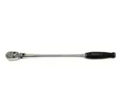 Snap On Tools NEW THLLF72DT 1/4"dr Titanium Soft Grip Extra-Long Flex Ratchet