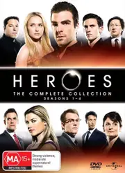Heroes Season 1 4 Boxset DVD