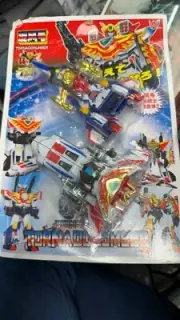 Tornadonumber Jet Transformer Robot 8" Figure Polyfect Toys - Bootleg