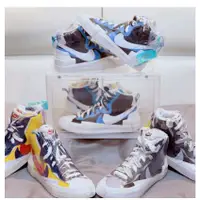 在飛比找蝦皮購物優惠-正品 耐吉 SACAI X Blazer Mid 解構 聯名