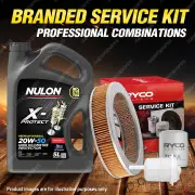 Oil Air Fuel Filter + 5L PRO20W50 Engine Oil for Nissan 120Y B210 1.1L 74-79