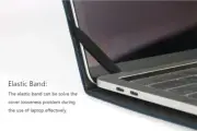for HP EliteBook 830 G7 / 835 G7 13.3 Inch PU Leather Folio Case Com Case Cover