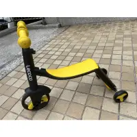 在飛比找蝦皮購物優惠-義大利Lecoco 三合一多功能成長型兒童三輪滑板車 (黃色