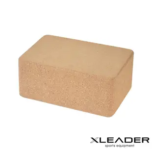 【Leader X】環保軟木高密度抗壓瑜珈磚 加厚加重款9.5cm