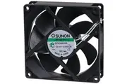 SUNON 240VAC Maglev Vapo-Bearing Cooling Fan with Thermoplastic Frame 4.2W Black