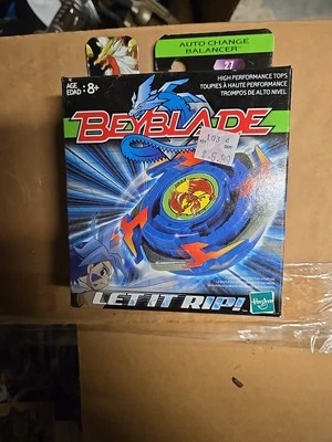 RARE SEALED 2002 Beyblade 27 AUTO CHANGE BALANCER Hasbro North America Box
