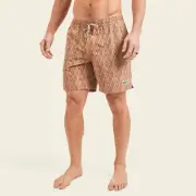 Howler Brothers Canyon Deep Set Boardshorts Mens Size Medium New Geometric