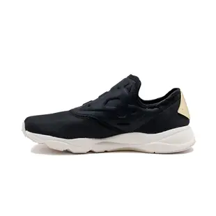 【A-KAY0】REEBOK 女鞋 W FURYLITE SLIP ON LEO 黑米白【AR2716】