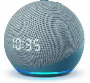 NEW Amazon Echo Dot Alexa Smart Speaker with Clock Blue