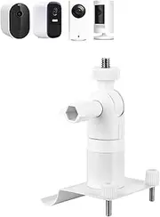 Camera Mount for Arlo Pro, Arlo Pro 4/3/2, Arlo Ultra, Arlo Essential Spotlight, Ring Stick Up, EufyCam 2/2C/2Pro, Wyze Camera, Adjustable Security Outdoor Camera Mount for Ring, Arlo, Eufy, Wyze