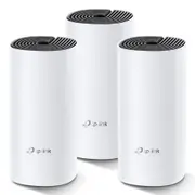 TP-Link Deco M4 3-pack AC1200 Whole Home Mesh Wi-Fi System. 370sqm Coverage, Up to 100 Devices, Parental Control