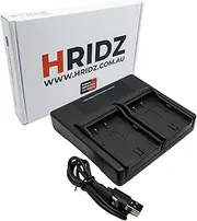Hridz BLF19 Dual Charger for Panasonic DMW-BLF19 G9 GH5s GH5 GH4 GH3 Battery
