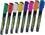 TEHAUX Practical Portable Chalkboard Markers 8pcs Neon Erasable Chalk Pens for Blackboard