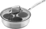 Scanpan Impact Egg Poacher Set, 20 cm, Silver, Stainless Steel, Contemporary
