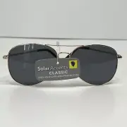 Solar Accents 100% UVA UVB Lens Protection Danny Aviator Sunglasses