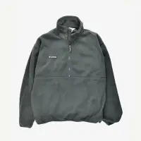 在飛比找Yahoo!奇摩拍賣優惠-已售出 Columbia Fleece pullover 墨