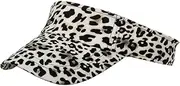 [Yeahdor] New Leopard Print Sky Top Hat for Spring and Summer, Golf Cap, Outdoor Sun Shading and Leisure Hat, Lightweight Sun Shading, Sky Top Design