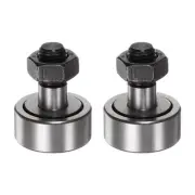 2pcs CF12-1 Cam Follower KR32 Needle Roller Bearing M12x1.5mm Male Thread