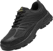 [AUXDIQ] Safety Trainers Men Steel Toe Cap Trainers Safety Shoes for Women Lightweight Work Boots Non-Slip Industrial Protective Composite