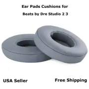 New Ear Cushion Pads for Beats by Dre Studio 2 3 Headphones Part Pair Silver